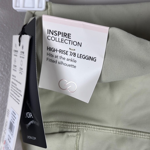 Calia Inspire HR 7/8 Leggings in Soft Green - Picture 4 of 6